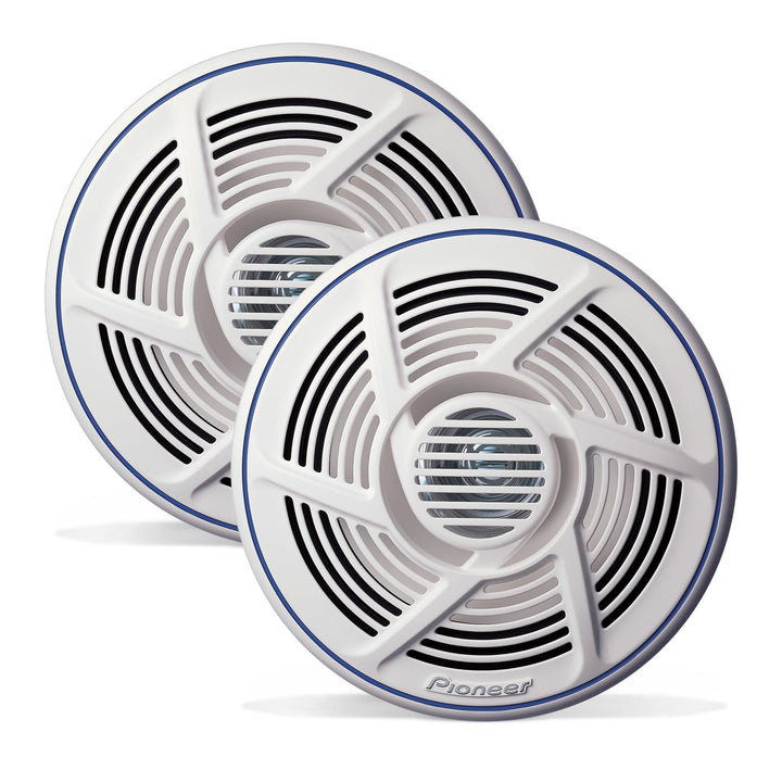 Pioneer TS-MR1600 Marinetauglicher Doppelkonus Outdoor Lautsprecher (100 W), 16 cm, Eingangsnennleis