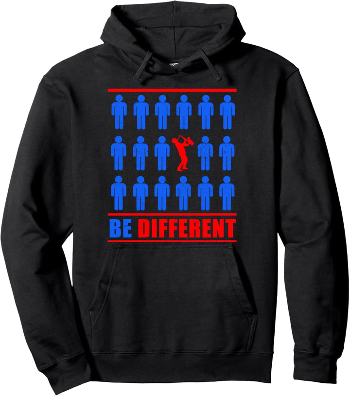 Saxophon - be different Pullover Hoodie