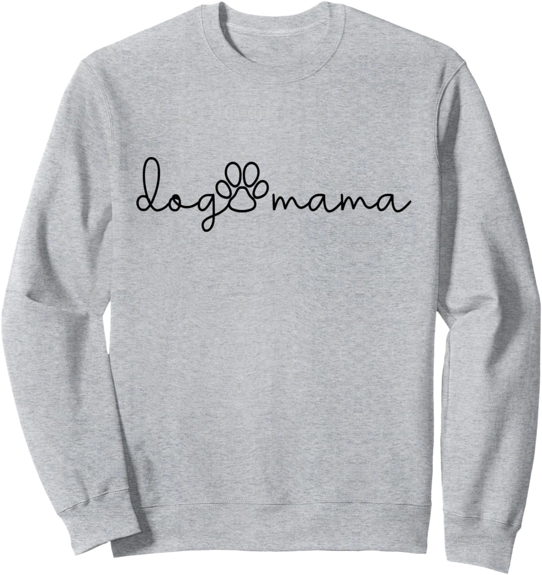 Dog Mama Dog Lover Owner Paw Damen Mädchen Lustiger Hund Mama Süsse Sweatshirt