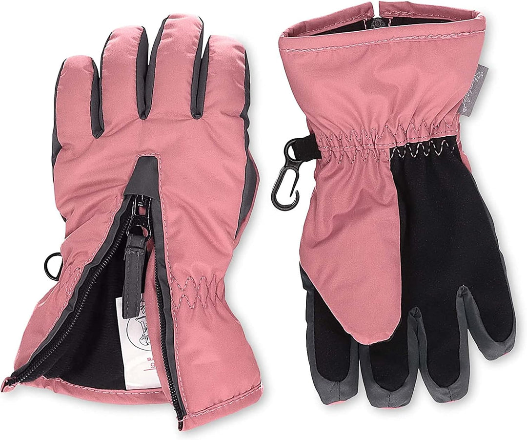 Sterntaler Unisex Kinder Fingerhandschuh Zweifarbig Handschuh 4 Rosa, 4 Rosa