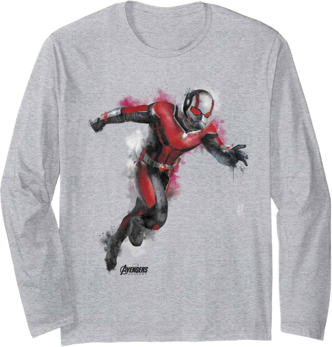 Marvel Avengers: Endgame Ant-Man Spray Paint Portrait Langarmshirt