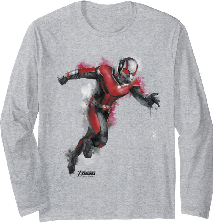 Marvel Avengers: Endgame Ant-Man Spray Paint Portrait Langarmshirt