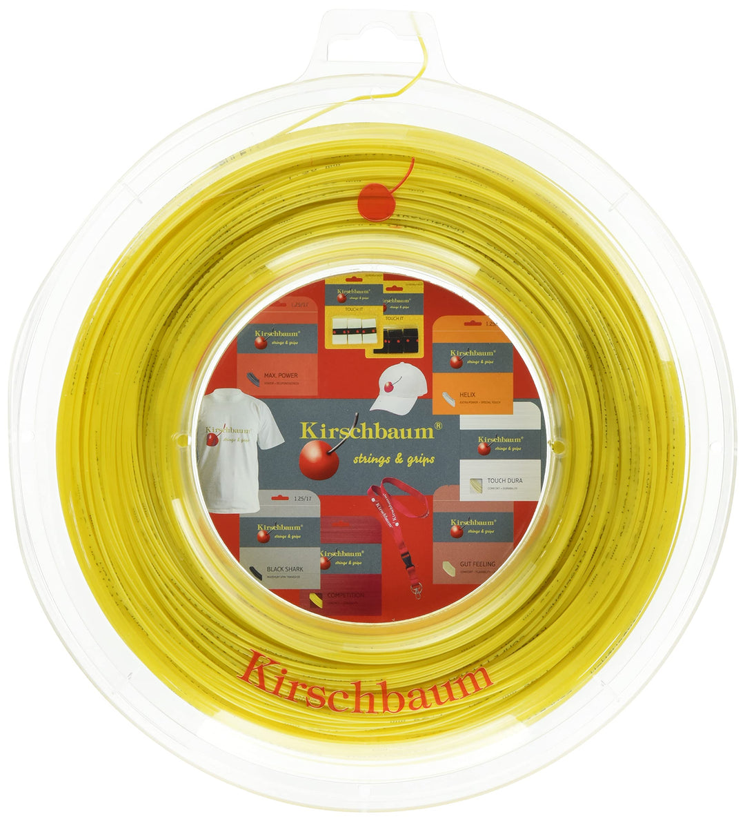 Kirschbaum Competition 200M Gelb Tennis Saitenrolle 200m Monofil Gelb 130, 130