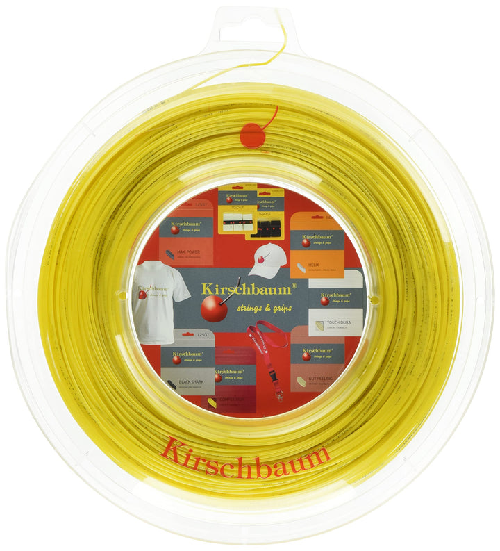 Kirschbaum Competition 200M Gelb Tennis Saitenrolle 200m Monofil Gelb 130, 130