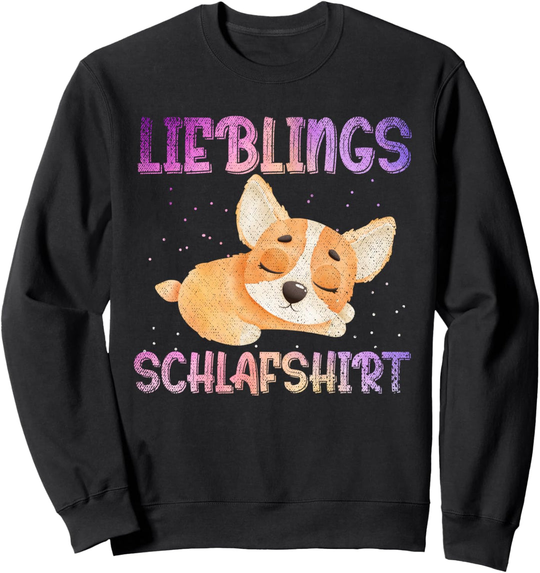 Schlafmütze Pajama Haustier Nachthemd Schlafshirt Hunde Sweatshirt