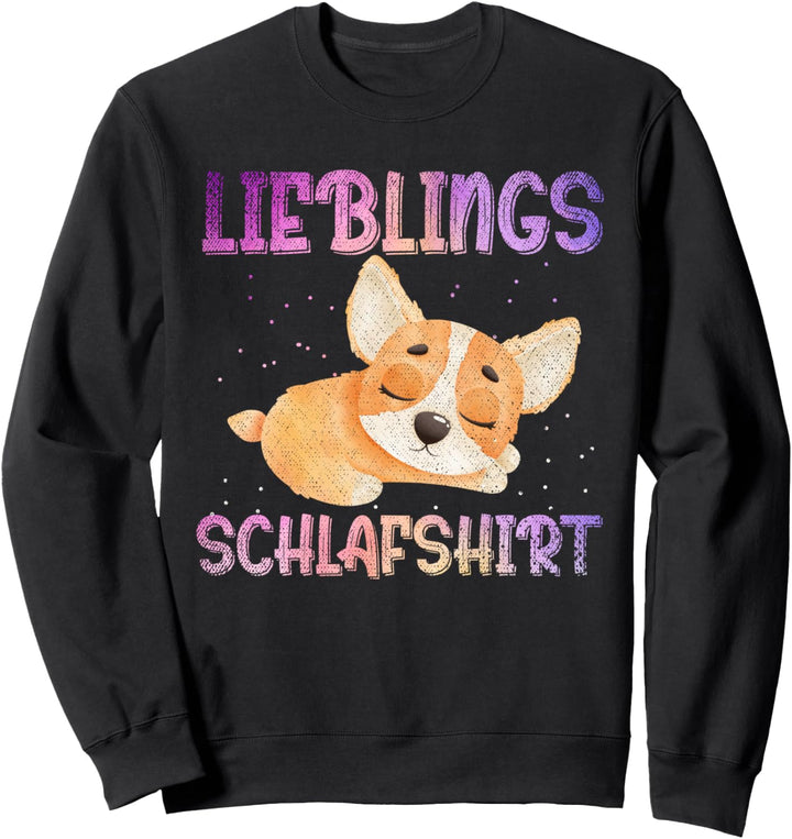 Schlafmütze Pajama Haustier Nachthemd Schlafshirt Hunde Sweatshirt