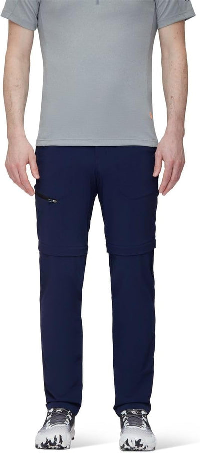 Mammut Herren Wanderhose Runbold Zip Off Pants Men 48 Marine, 48 Marine