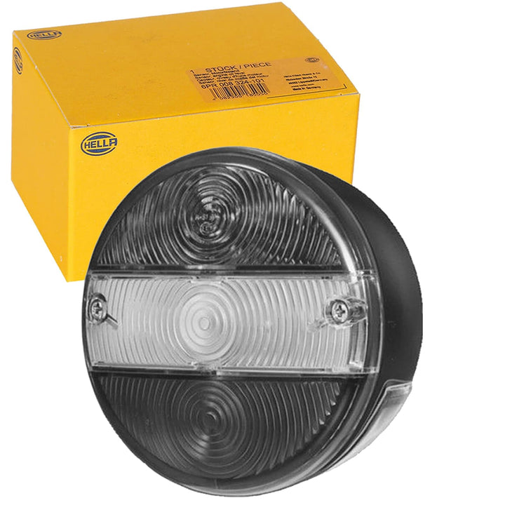 Hella Rückleuchte - Glühlampe - 12V / 24V - Anbau/geschraubt - ECE/ADR/GGVS/nicht SAE - Lichtscheibe