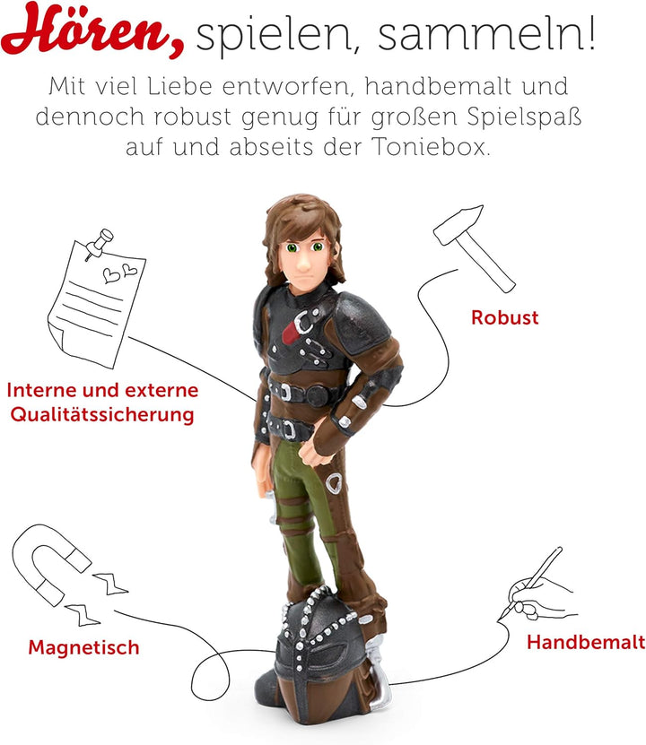 tonies Hörfigur für Toniebox, Drachenzähmen leicht gemacht 1, Originalhörspiel zum Kinofilm, Hörspie