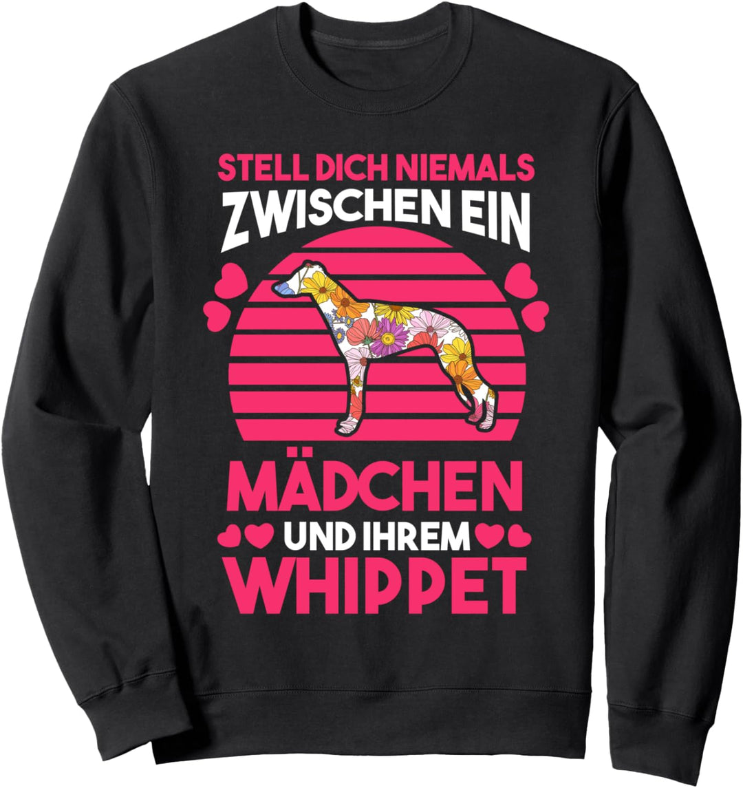 Hundebesitzerin Whippet Windhund Sweatshirt