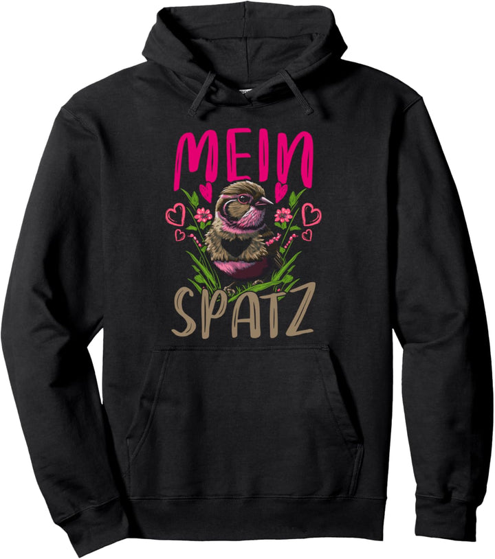 Mein Spatz Herzchen Valentinstag Spätzchen Pullover Hoodie