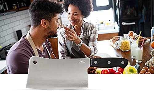 ORBLUE Hackmesser - Chinesisches Kochmesser, Scharfes Küchenmesser, Ideal als Metzgermesser, Fleisch