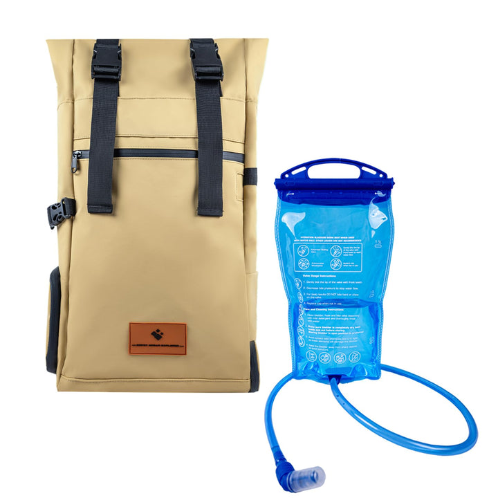 Kamerarucksack wasserdicht mit Trinksystem | Modularer Fotorucksack für Stativ | Schneller Kamera-Zu