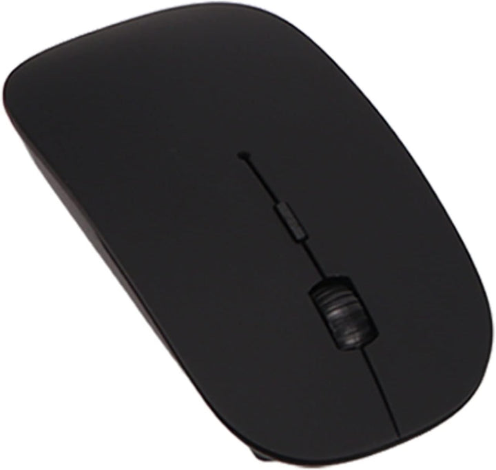 Kabelloses Tastatur Maus Set, 2.4 GHz Mini Tastatur Mouse Ultra-Dünne Funktastatur, Leise Tasten, Sc