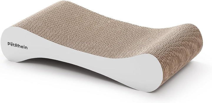 Cloud Paw Katzen Kratzbrett – Ergonomische Wellenform, Beidseitig nutzbar, Robuste Wabenstruktur Kra