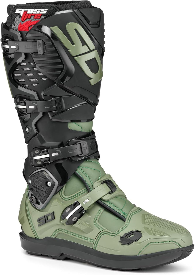 Sidi Herren Fire3wsrs Stiefel, Army Schwarz