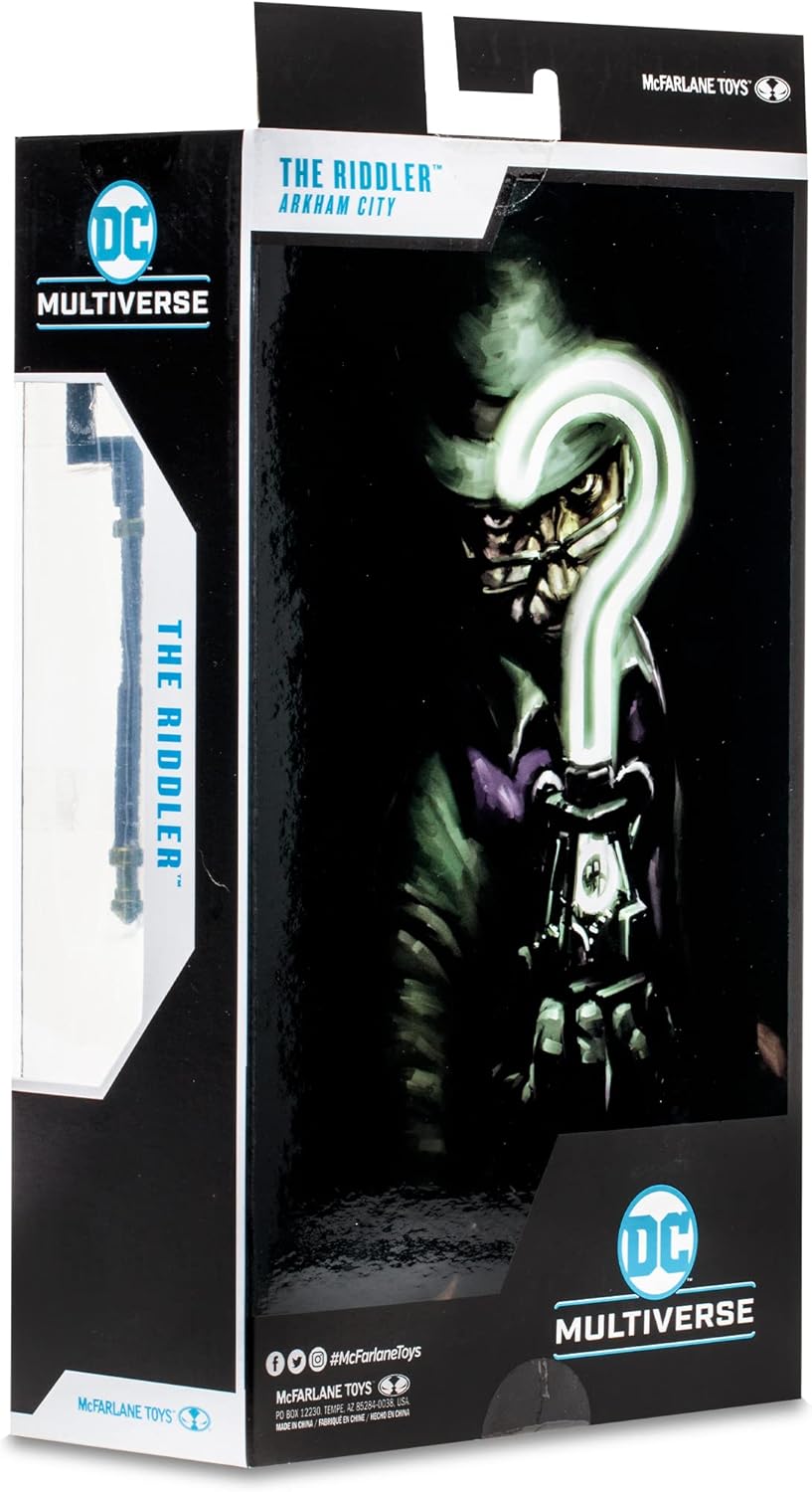 McFarlane Toys - DC Gaming 7" Figures Wave 9 - The Riddler (Arkham City)