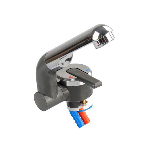 Barwig Einhebelmischer Perfect mit Auslauf anthrazit/chrom SB
