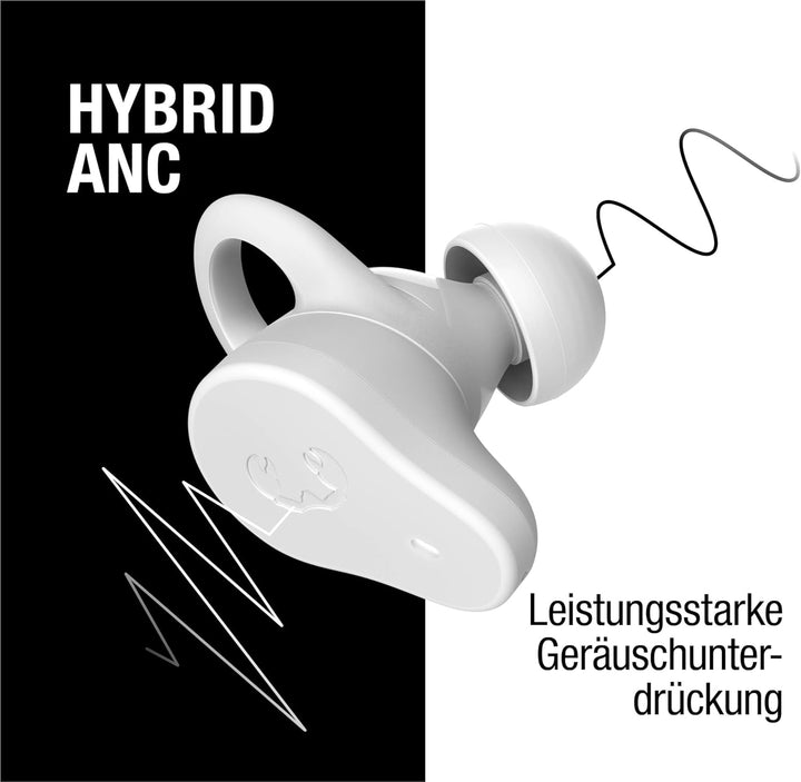 Fresh 'n Rebel Twins Rush, Bluetooth Kopfhörer Sport In-Ear mit Hybrid aktiver Noise Cancelling, Amb