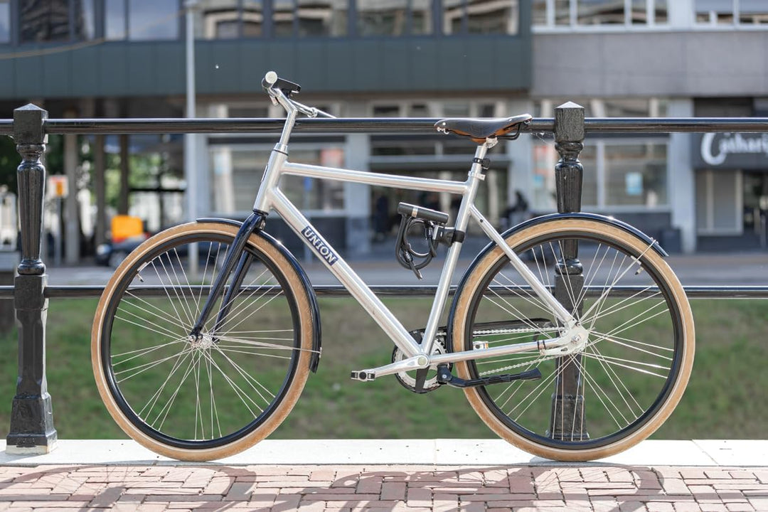 AXA Newton 150 Bügelschloss – Länge 15 cm – mit Schlaufenkabel – Kabellänge 100 cm – Sicherheitsstuf