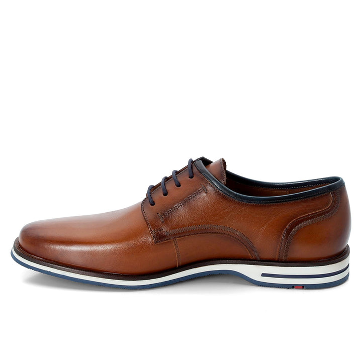 LLOYD Herrenschuh Detroit, moderner Halbschuh aus Leder mit Gummisohle, 40 EU