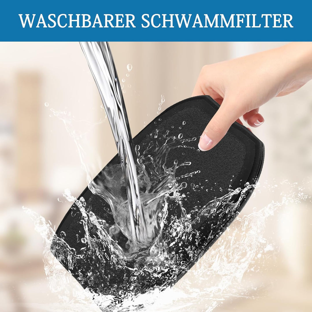 2 Stück Filter Zubehör Kompatibel mit PHILIPS AquaTrio 9000 Series XW9383 XW9385 XW9382,Ersatzfilter