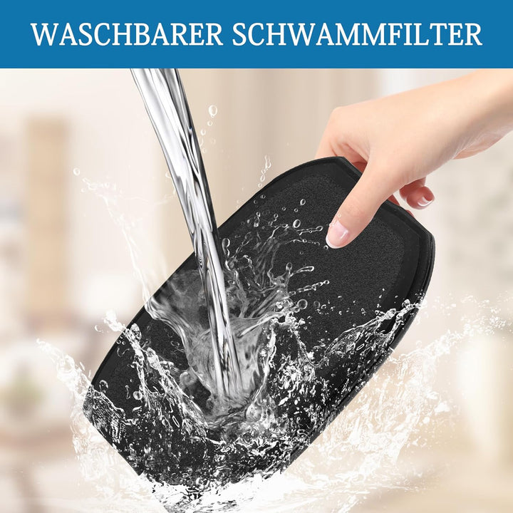 2 Stück Filter Zubehör Kompatibel mit PHILIPS AquaTrio 9000 Series XW9383 XW9385 XW9382,Ersatzfilter