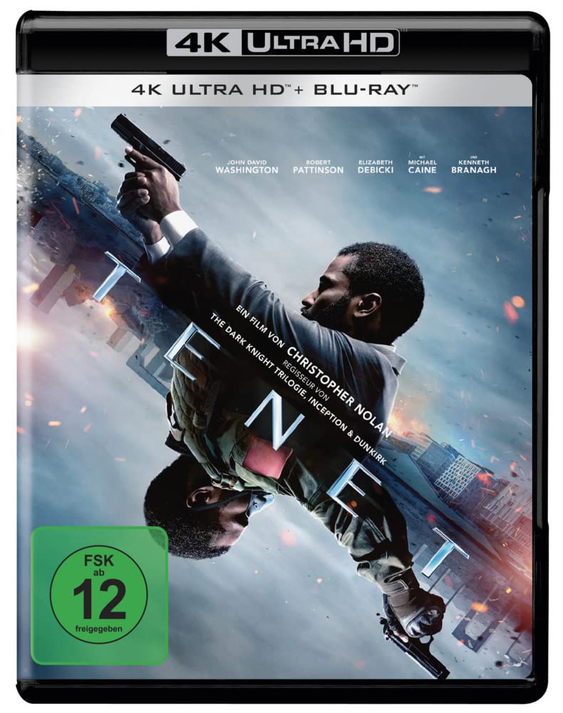 Tenet (4K Ultra-HD) (+ Blu-ray 2D) (+ Bonus-Blu-ray), 4K