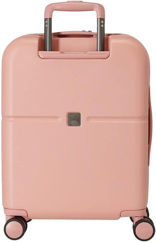 Pepe Jeans Chest Kabinentrolley, rosa, 40 x 55 x 20 cm, starrer ABS-Verschluss, integrierter TSA-Ver