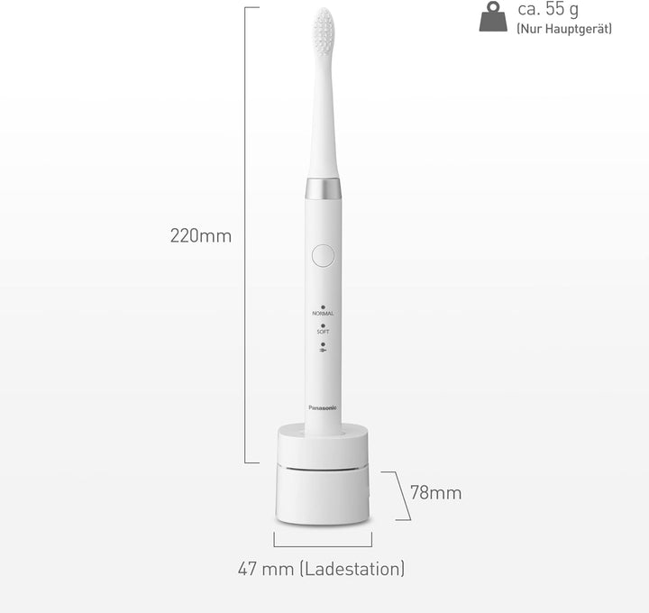 Panasonic Schallzahnbürste EW-DM81 mit Soft-Start-Funktion Single, Single