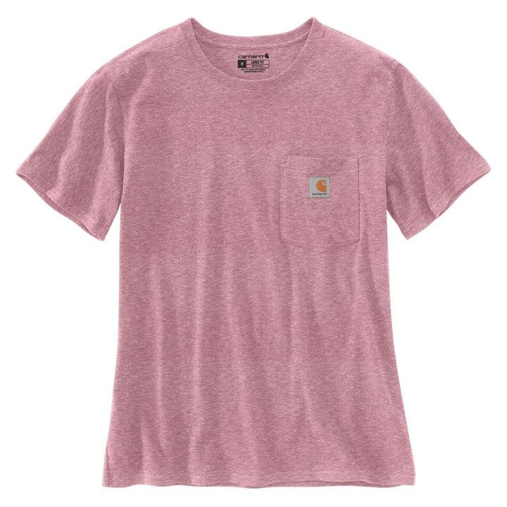 Carhartt Damen Arbeits-T-Shirt XS Foxglove Snow Heather, XS Foxglove Snow Heather