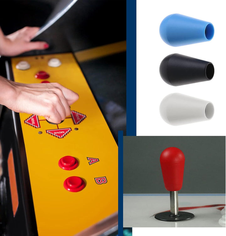 ECSiNG Joystick-Kopf, Kugelkopf, oval, für Schrauben M5, Joystick Arcade Game, DIY, Controller, Zube
