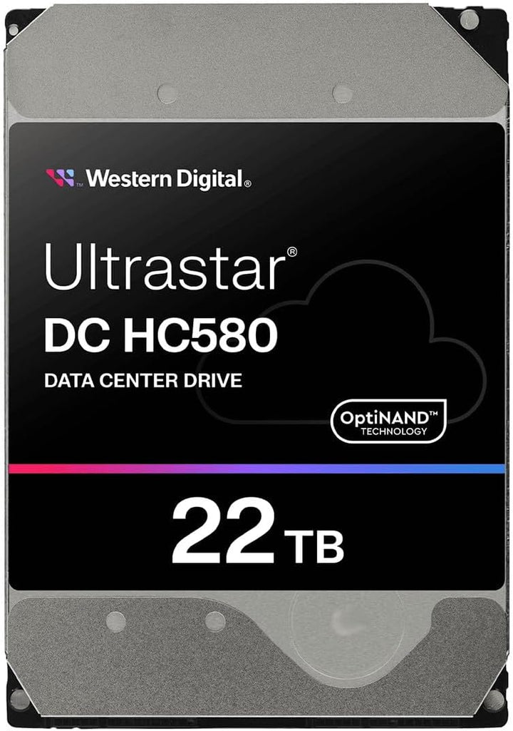 WD DC HC580 22 TB 512MB SATA 512E SE NP3 Festplatte Serial ATA GB 512 MB