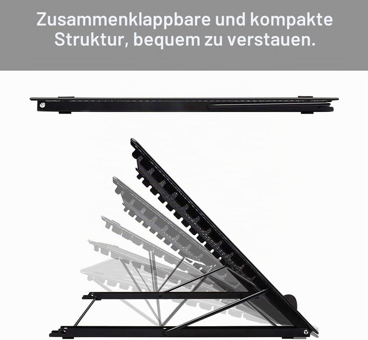 Fayet Grosse Version verstellbarer Licht-Pad-Ständer, 12 Winkelpunkte, rutschhemmende Halterung für