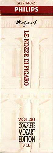 Die vollständige Mozart-Edition Vol. 40 (Le Nozze di Figaro), Audio-CD