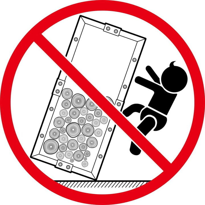 vidaXL Brennholzregal mit Boden Kaminholzständer Regal Kaminholzregal Kaminholzablage Feuerholzregal