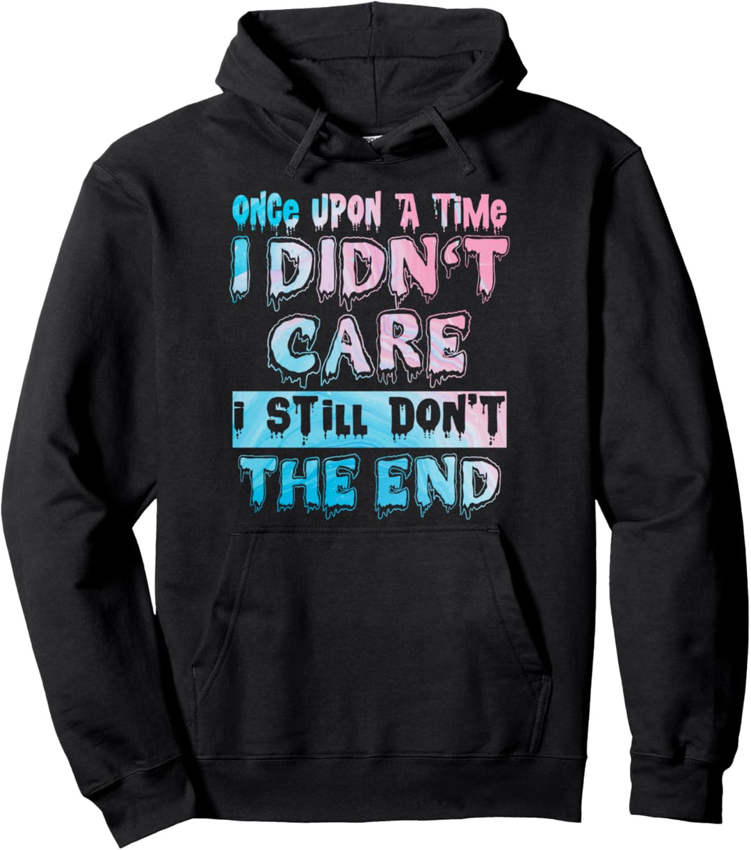 Pastel Goth Kawaii Gothic Sassy Snarky Sarcastic Fairy Tale Pullover Hoodie