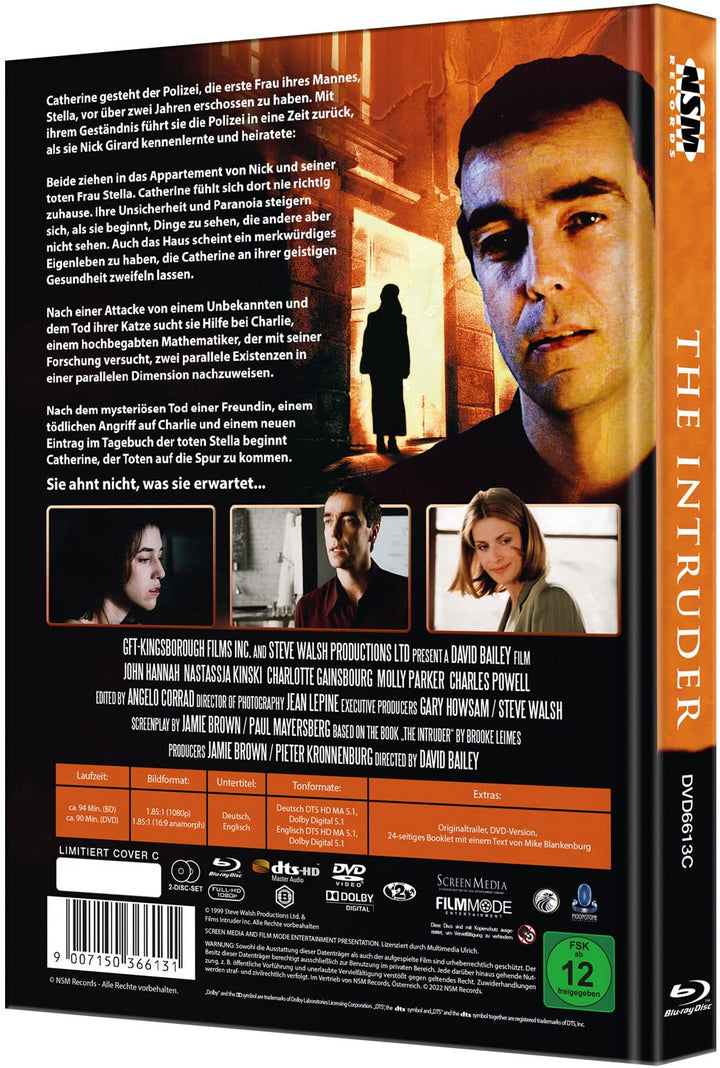 The Intruder - Angriff aus der Vergangenheit - 2K Remastered [Blu-Ray+DVD] - uncut - limitiertes Med