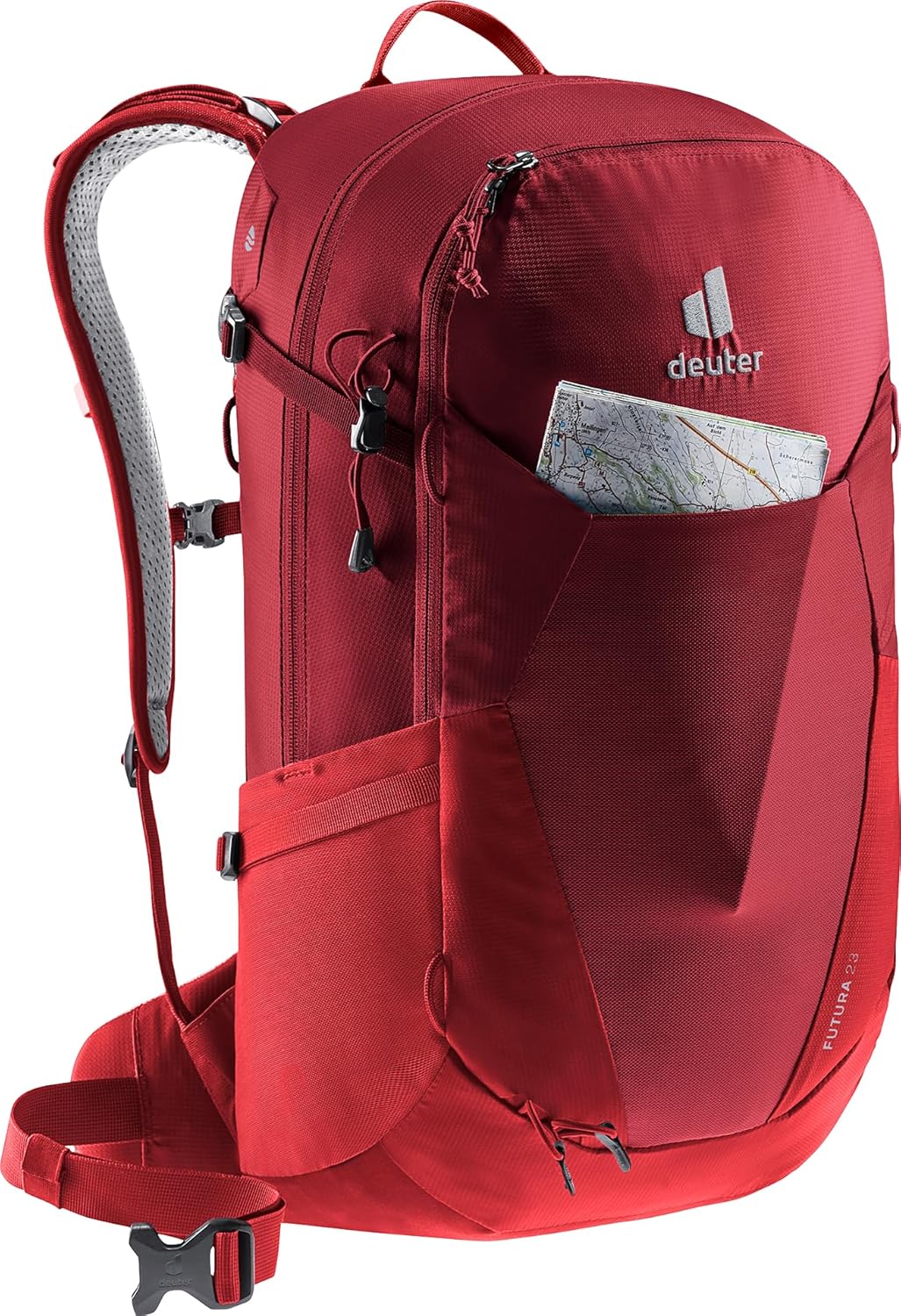 deuter Herren Futura 23 Wanderrucksack (1er Pack) 23 L Masala-cherry, 23 L Masala-cherry