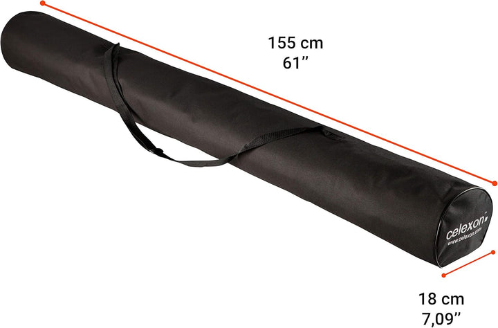 celexon Nylon-Leinwand-Tasche für celexon Stativ-Leinwände Tuchbreite 133 cm - Masse: 155x18cm Nylon