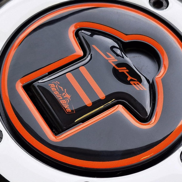 Resin Bike Aufkleber für Motorrad Kompatibel mit KTM Duke 390 200 2021 2022. Tankdeckelschutz vor St