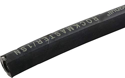 Fittingteile - METERWARE Hochdruckschlauch 1 SN ein Stahlgeflecht EN 853 Luft Wasser Hydraulik Kraft