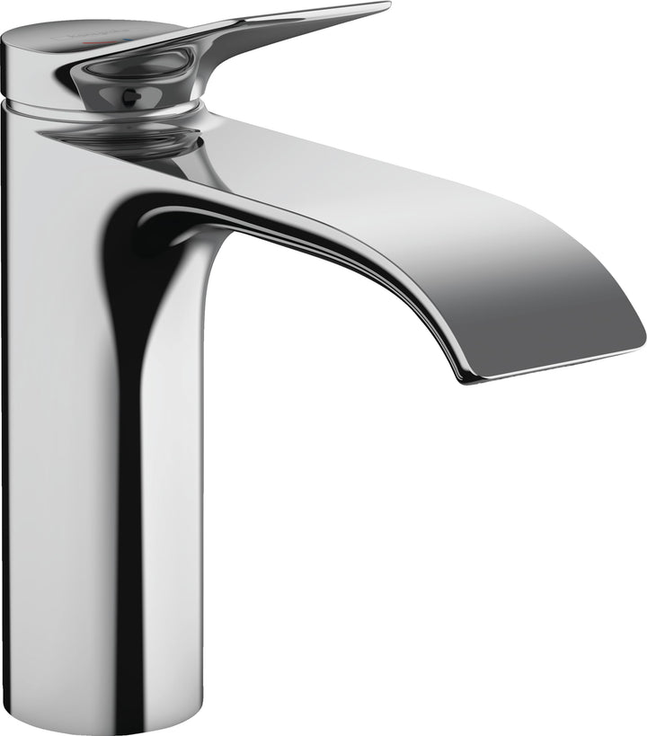 hansgrohe Vivenis - Waschtischarmatur ohne Ablauf, energiesparend (CoolStart), Wasserhahn Bad mit Au