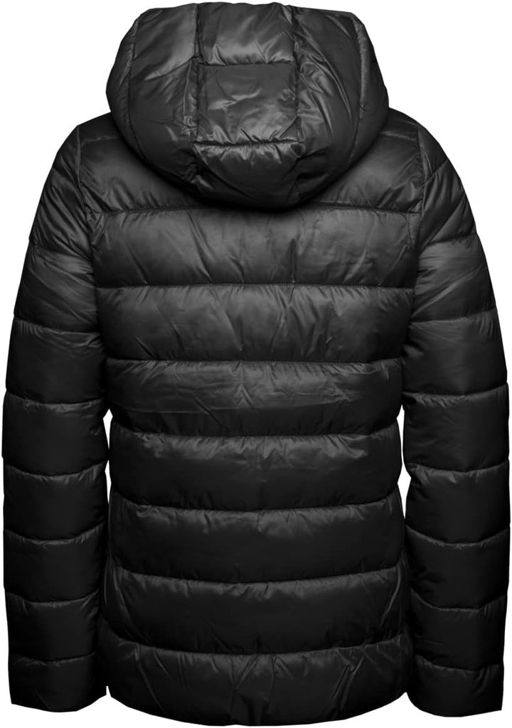 Champion Damen Outdoor Small Script Logo Arm Jacke L Schwarz, L Schwarz