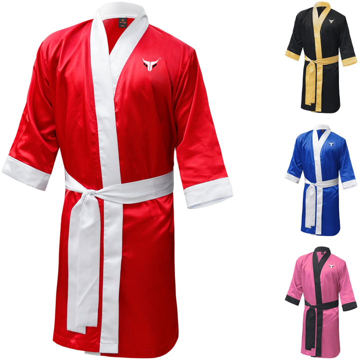 Mytra Fusion boxing robe training robe personalized Muay thai gown S Rot, S Rot