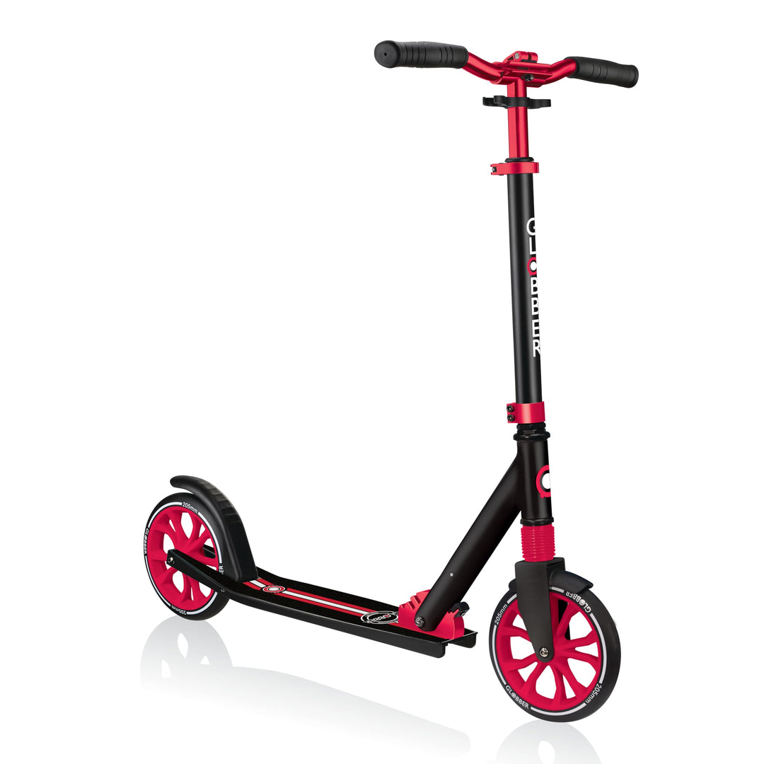 GLOBBER NL 205 Roller – Tretroller Kinder ab 8 Jahre, Teens und Erwachsene - Scooter 205 mm - ABEC 7