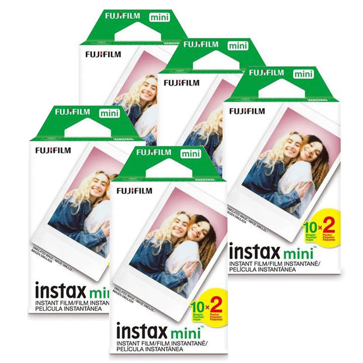 Fujifilm Instax Mini 100 Sofortbildfilm für Fuji 7s 8 25 50s 90 300 Sofortbildkamera, Share SP-1 Wei