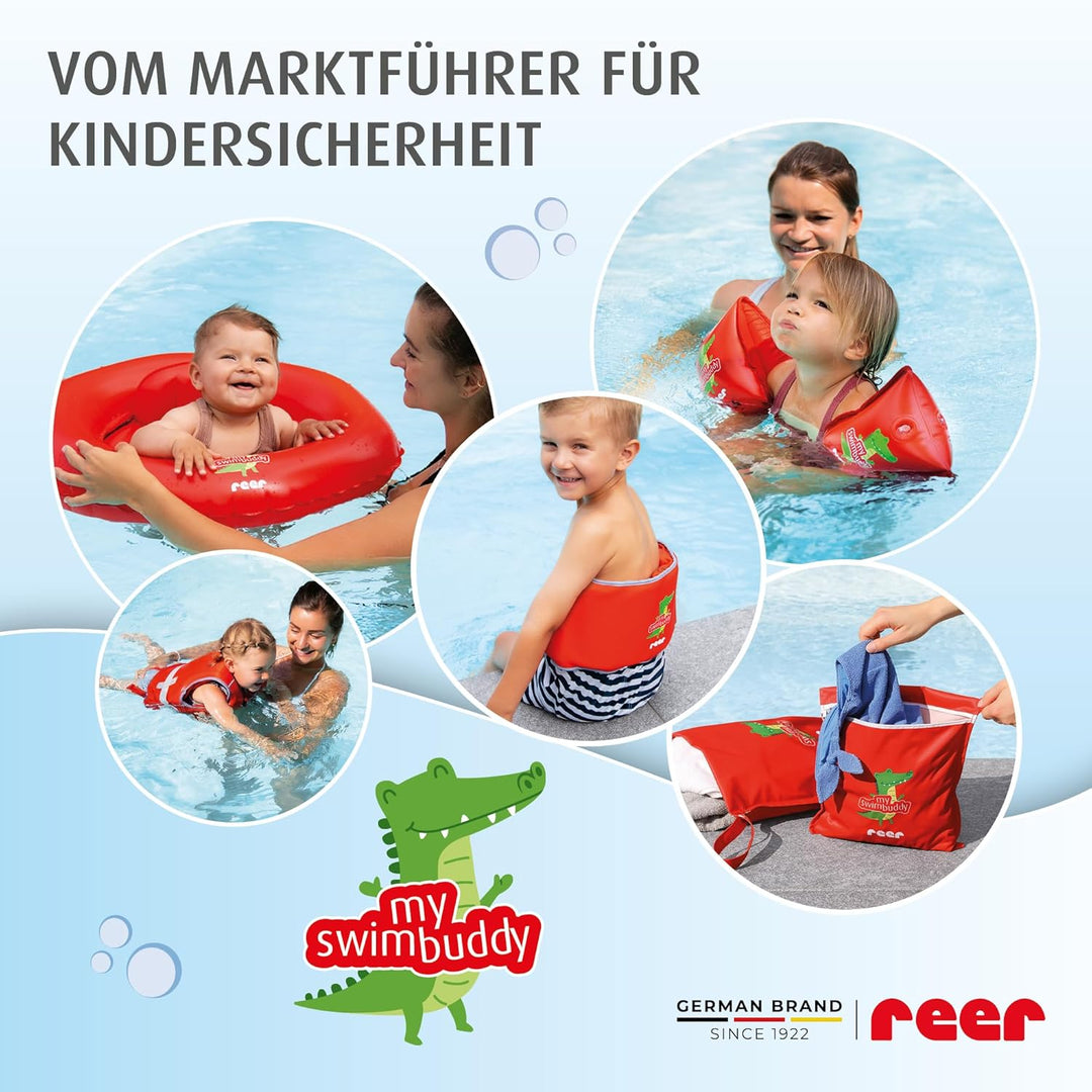 reer myswimbuddy Schwimmgürtel | Schwimmhilfe für Kinder und Kleinkinder | Individuell anpassbar | S