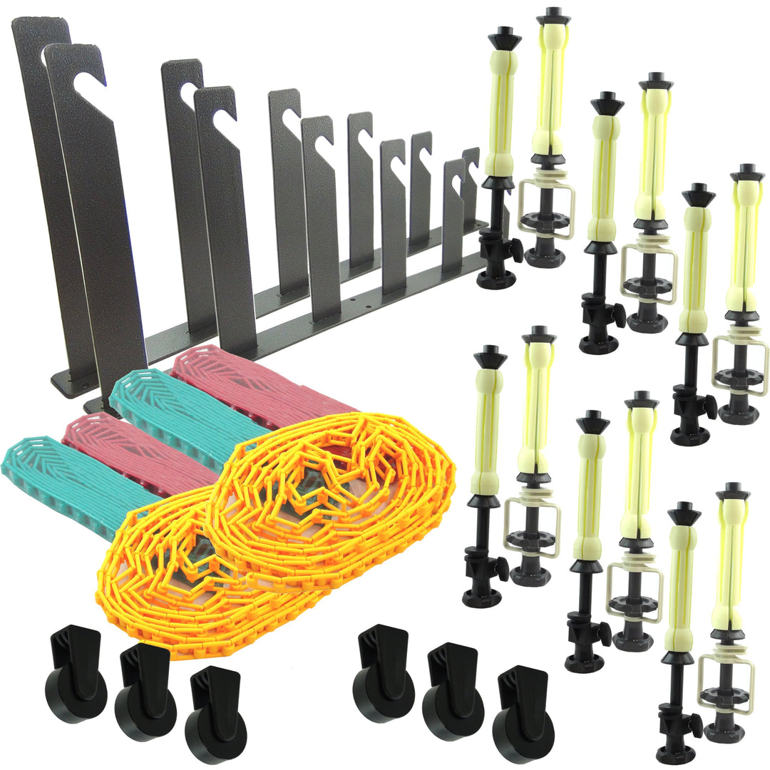 DynaSun Montageset Wand Hintergrundsystem ESB6 Wandmontage für 6 Hintergrund, ESB6