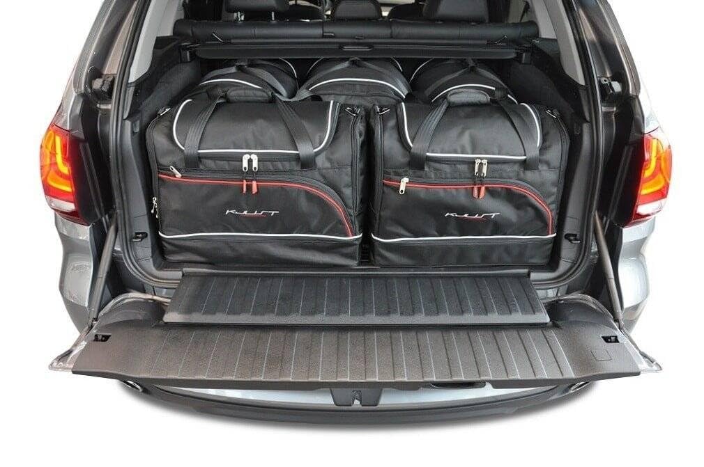 KJUST Dedizierte Kofferraumtaschen 5 STK kompatibel mit BMW X5 F15 2013-2018